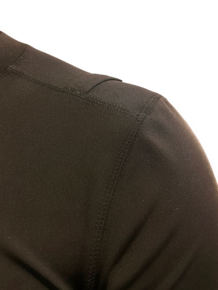 Kulaklık cepli çok işlevli gömlek uzun kollu slim fit